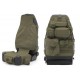 Front Seat Cover Olive SMITTYBILT G.E.A.R. - Jeep Wrangler JK