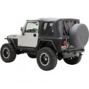 Soft Top Black Smittybilt - Jeep Wrangler JK 2 door 07-09