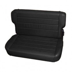 Rear Seat Black Denim Smittybilt - Jeep Wrangler TJ