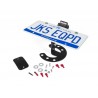 Spare Tire Licence Plate Mount JKS - Jeep Wrangler YJ