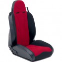 Front Driver Seat XRC Racing Style Red-Black Smittybilt - Jeep Wrangler JK