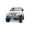 Front Tubular Bumper Stainless Steel with Hoop Smittybilt - Jeep Wrangler YJ