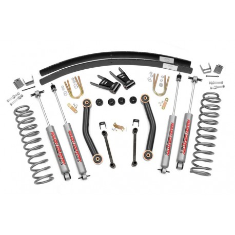4,5" Rough Country Lift Kit Basic suspension - Jeep Cherokee XJ