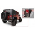 Trail Armor Rear Corner BUSHWACKER - Jeep Wrangler JK 4 door