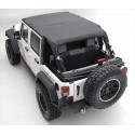 Soft Top Brief Top Waterproof SMITTYBILT - Jeep Wrangler JK 10-14 4 door