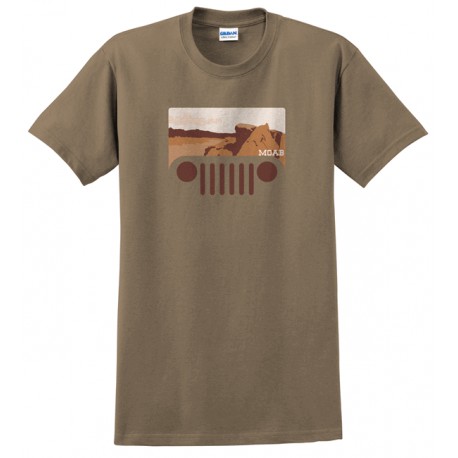 Men's T-shirt Jeep MOAB (L size)
