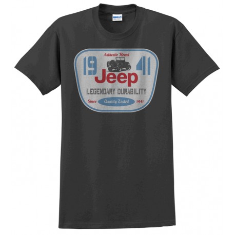Men's T-shirt Jeep Legendary Durability Since 1941 (L size)