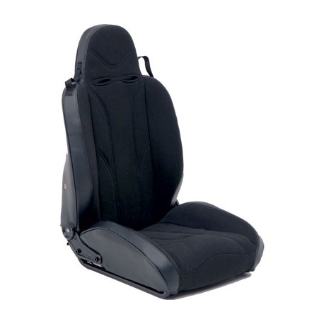 Front Driver Seat XRC Racing Style Black Smittybilt - Jeep Wrangler YJ