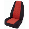 Front Seat Covers Neoprane Red-Black Smittybilt - Jeep Wrangler TJ 03-06