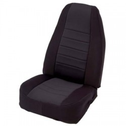 Front Seat Covers Neoprane Black Smittybilt - Jeep Wrangler JK 13-15