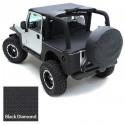 Tonneau Cover black Smittybilt - Jeep Wrangler LJ 04-06
