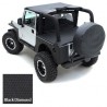 Tonneau Cover black Smittybilt - Jeep Wrangler LJ 04-06