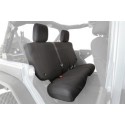 Rear Seat Cover Black Smittybilt G.E.A.R. - Jeep Wrangler JK 4D 08-12