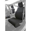 Custom Fit Front Seat Covers Black Smittybilt G.E.A.R. - Jeep Wrangler JK 13-15