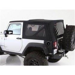Premium Soft Top Black Smittybilt - Jeep Wrangler JK 2 drzwi 07-09