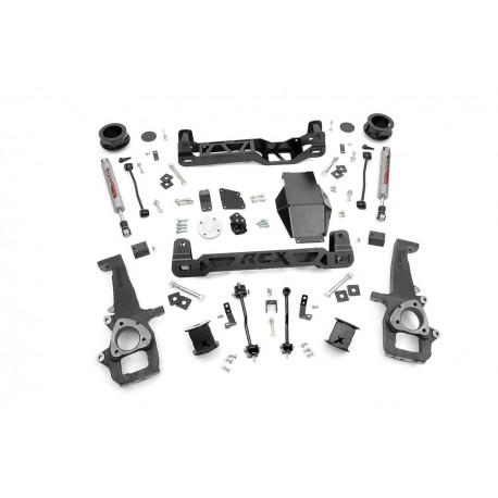 4" Rough Country Lift Kit - Dodge RAM 1500 4WD 12-15